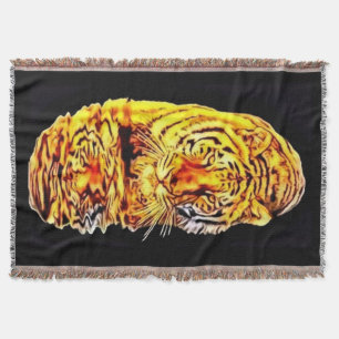 Tiger-Spiegel-Kunst Nouveau Wurfs-Decke Decke