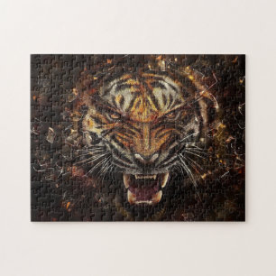 Tiger-Spiel-Puzzle