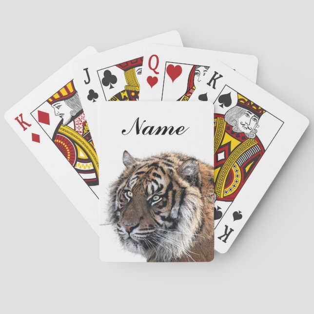 Tiger Spielkarten (Rückseite)
