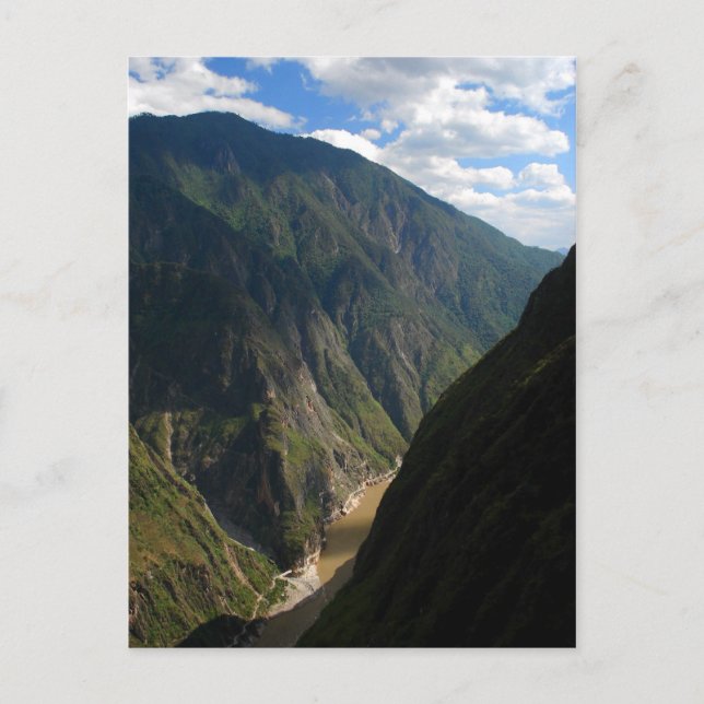 Tiger Sprungschlucht Postkarte (Vorderseite)