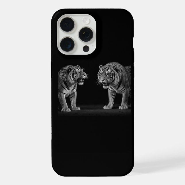 Tiger Stand off iphone 15 pro max coque (Verso)