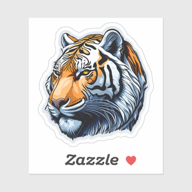 Tiger Sticker (Blatt)