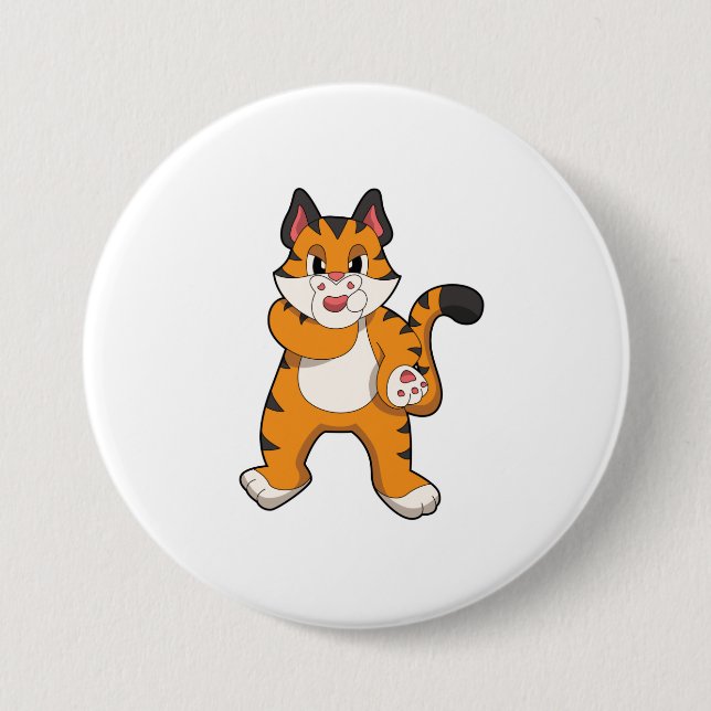 Tiger still button (Vorderseite)