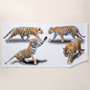 TIGER STRANDTUCH
