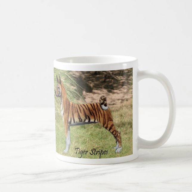 Tiger-Streifen Kaffeetasse (Rechts)