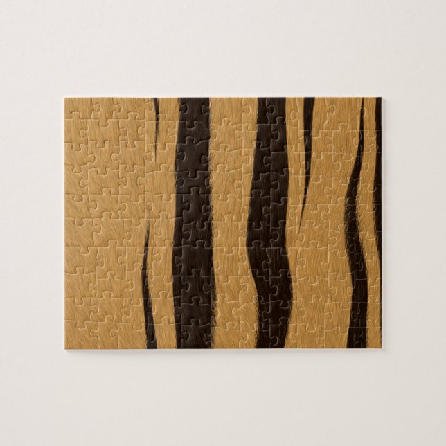 Tiger Streifen Muster. (Horizontal)