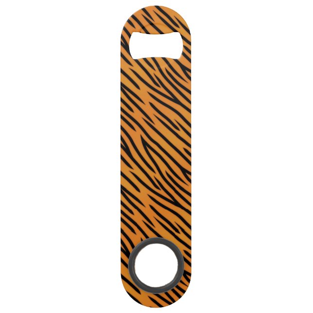 Tiger-Streifen-Muster Speedflaschenöffner (Vorderseite)