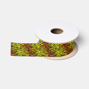 Tiger-Streifen Satinband
