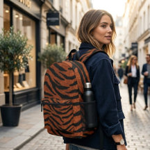 Tiger-Streifen-Wildmuster