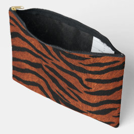Tiger-Streifen-Wildmuster Zubehörtasche