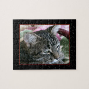Tiger Stripe Kitty Puzzle