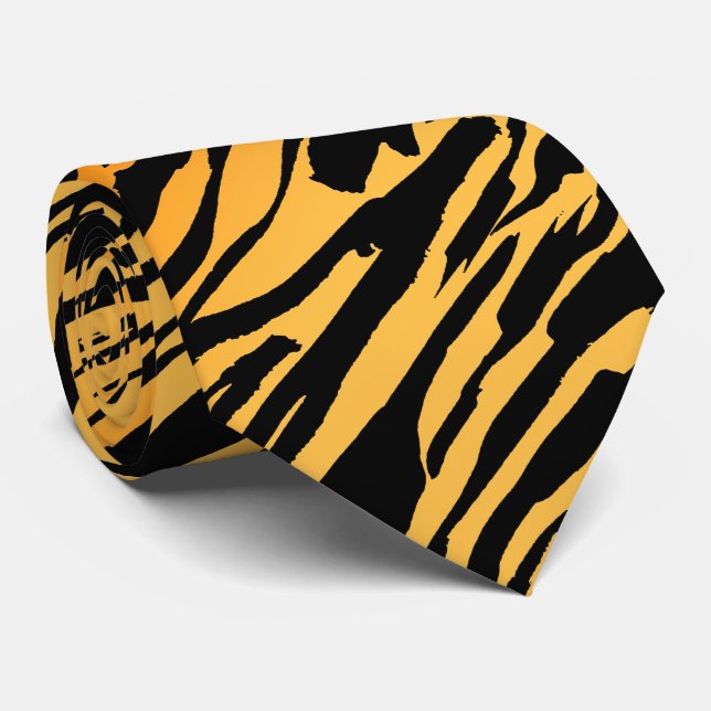 Tiger Stripe Krawatte (Gerollt)