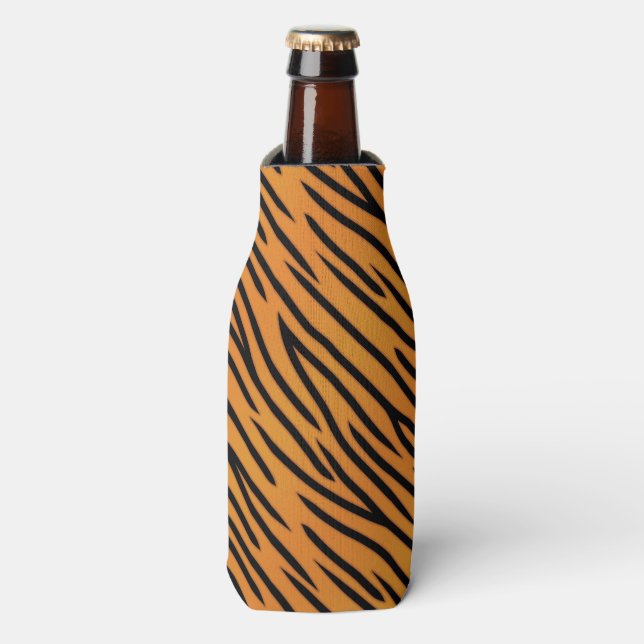 Tiger Stripe Muster Flaschenkühler (Flaschenvorderseite)