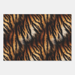 Tiger Stripes Geschenkpapier Set