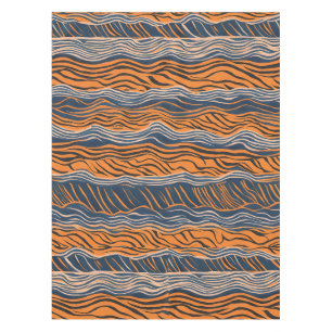 Tiger Stripes Inspiriertes Design Tischdecke