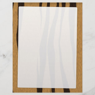 Tiger Stripes Muster Flyer