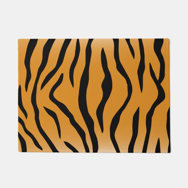 Tiger stripes pattern fußmatte (Vorderseite)