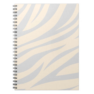 Tiger Stripes schwarz Orange Wildtier Hautfleck Notizblock