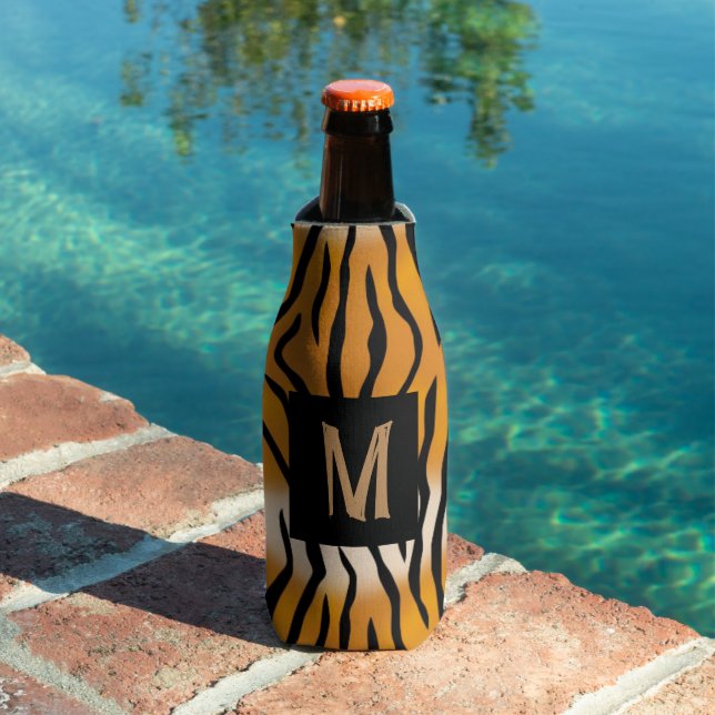 Tiger Striping Mit Monogramm Flaschenkühler (In Situ Pool)
