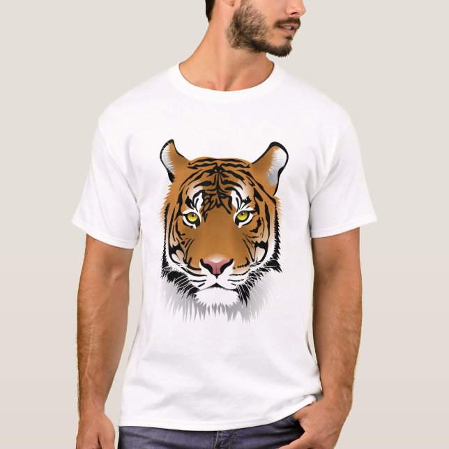 Tiger Sumatran Tiger Wildlife Man-Eater Wildcat T-Shirt (Vorderseite)