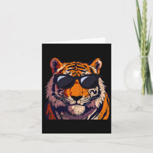 Tiger Sungles Birthday Kostüm Pajama Zoo Men Wome Karte
