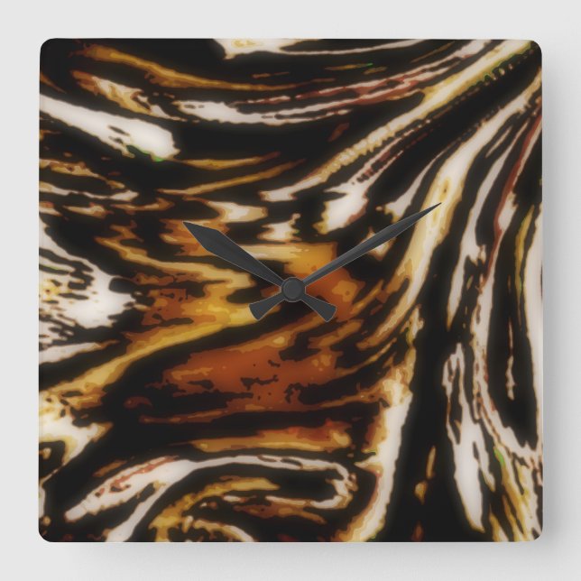 TIGER SUR LE LOOSE ..BEAU MUR HORLOGE (Recto)