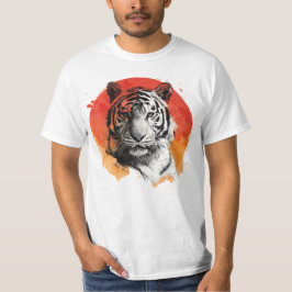 Tiger symbol of courage.  T-Shirt