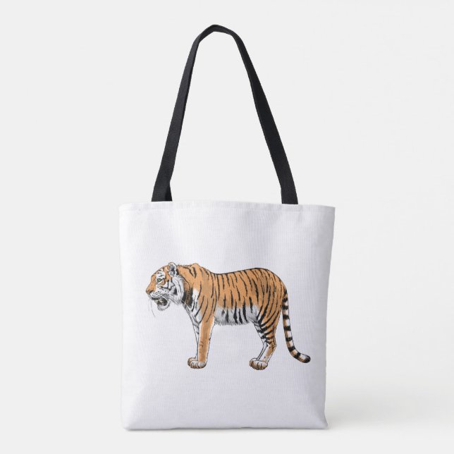 Tiger Tasche (Rückseite)