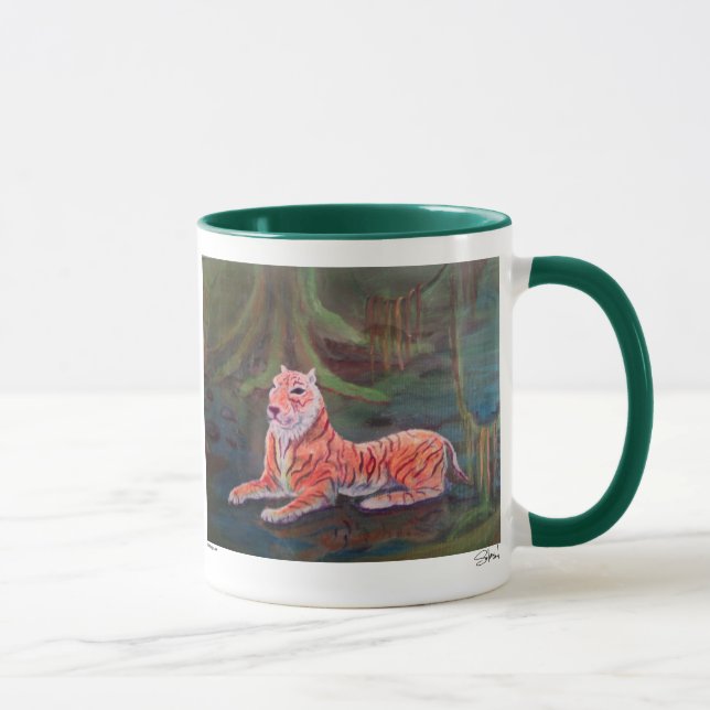 Tiger-Tasse durch Lang Solurson Tasse (Rechts)