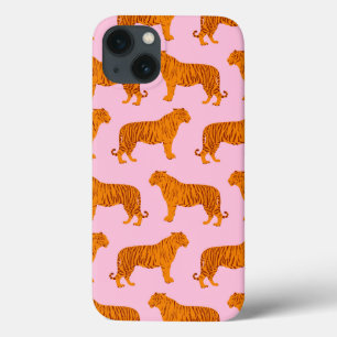Tiger Tier Pink Modern Case-Mate iPhone Hülle