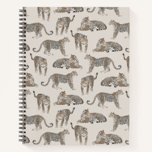 Tiger Tier Pink Modern Notizbuch