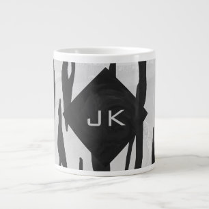Tiger Tiger Black/White Print Jumbo-Tasse