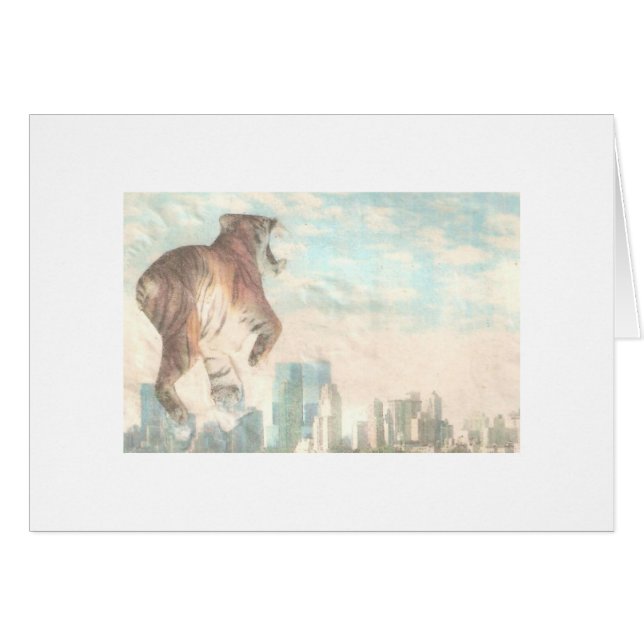 Tiger-Tiger brennend hell (Vorderseite (Horizontal))