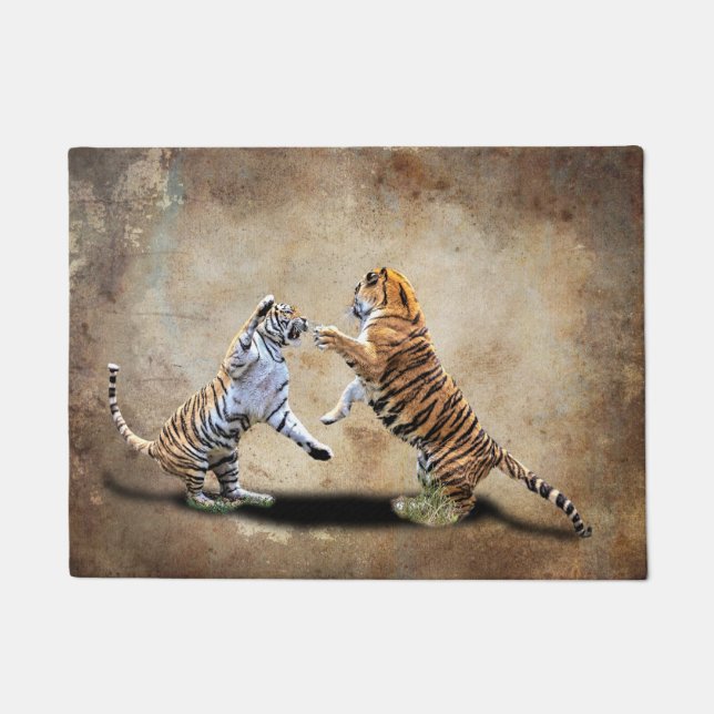 TIGER-TIGER FUßMATTE (Vorderseite)