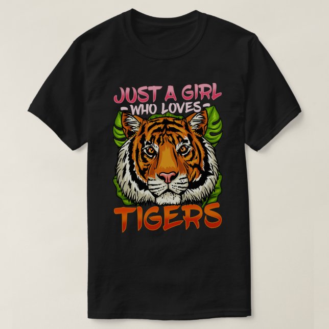 Tiger Tiger Lover Zookeeper T-Shirt (Design vorne)