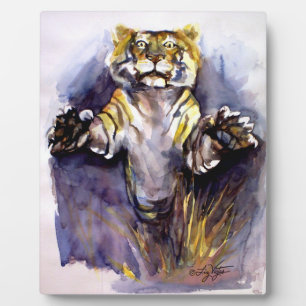 Tiger Tiger Plaque Fotoplatte