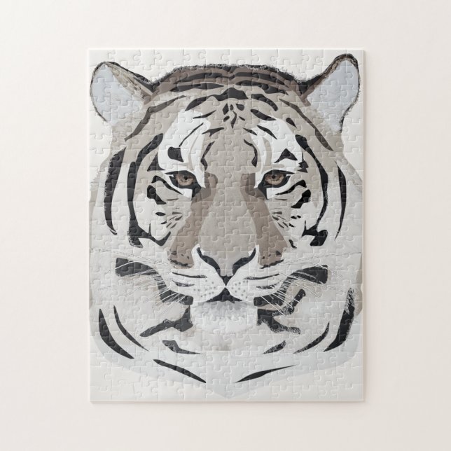 Tiger, Tigergesicht, Symbol von 2022 (Vertikal)
