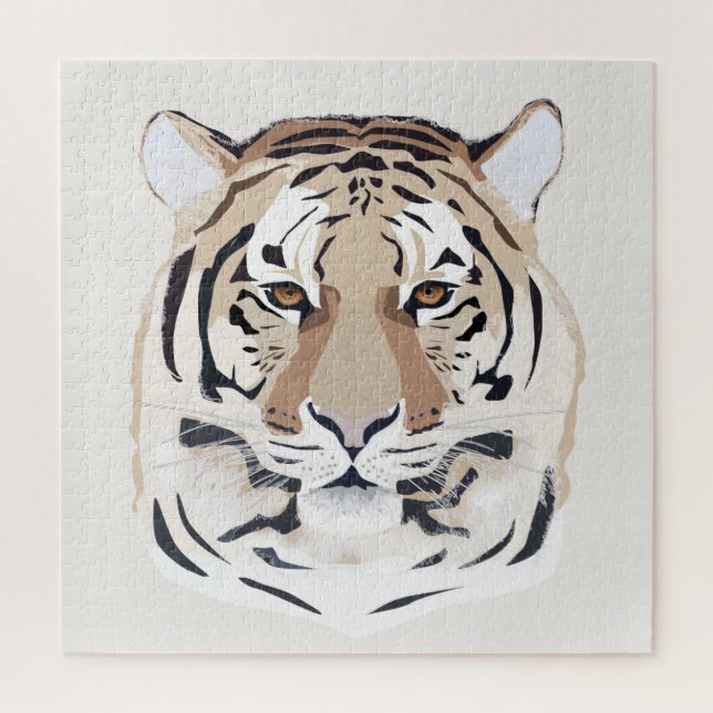 Tiger, Tigergesicht, Symbol von 2022 (Vertikal)