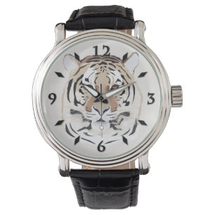 Tiger, Tigergesicht, Symbol von 2022 Armbanduhr