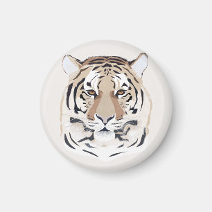 Tiger, Tigergesicht, Symbol von 2022 Magnet