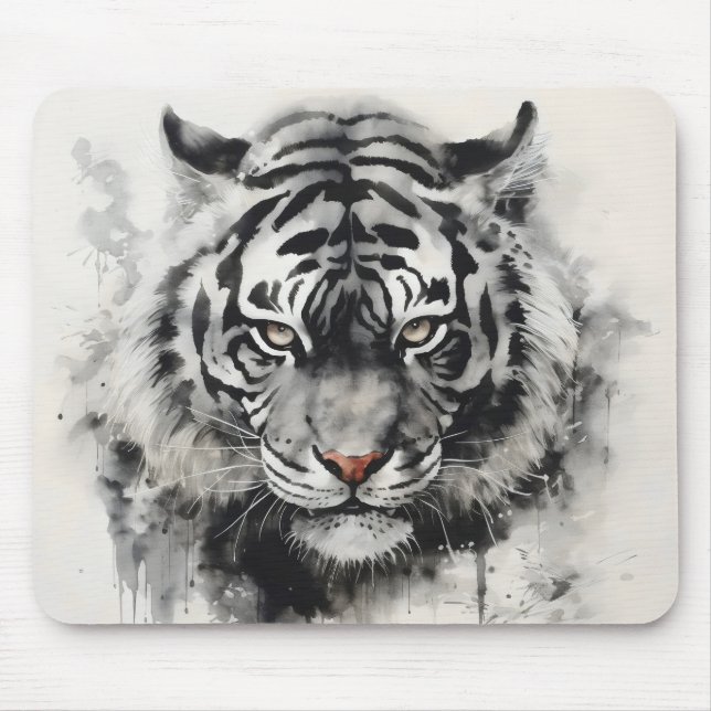 Tiger-Tinte Mousepad (Vorne)