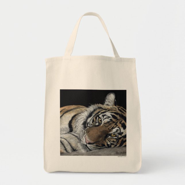Tiger Tote Bag Tragetasche (Vorne)