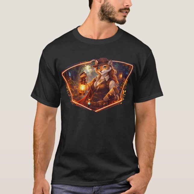 Tiger Treasure Hunter T-Shirt (Vorderseite)