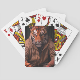 Tiger Typ Spielkarten