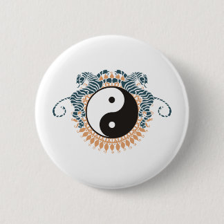 Tiger u. Yin Yang Button