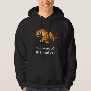 Tiger – Überleben der Schnellsten Hoodie