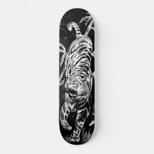 Tiger und Bambus Skateboard