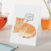 Tiger und Bunny Freundschaft – Süße Tierillustrati