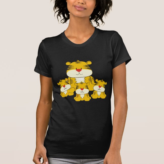 Tiger und CUB T-Shirt (Vorderseite)