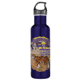 Tiger und Drache Edelstahlflasche
